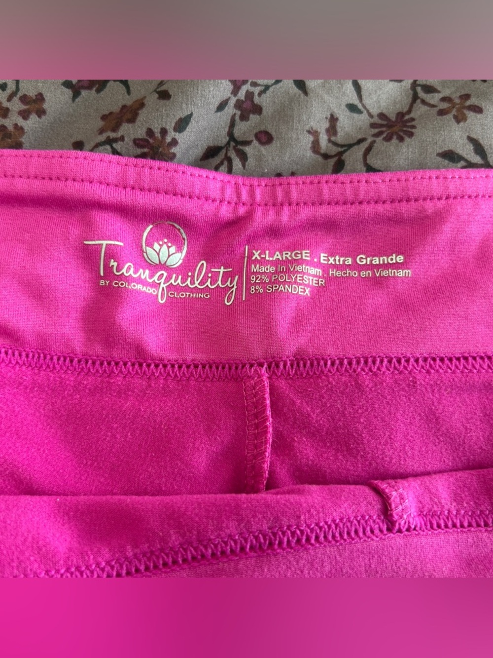Pink, blue, white women’s skort - Picture 4 of 4